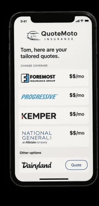 QuoteMoto Insurance Quote